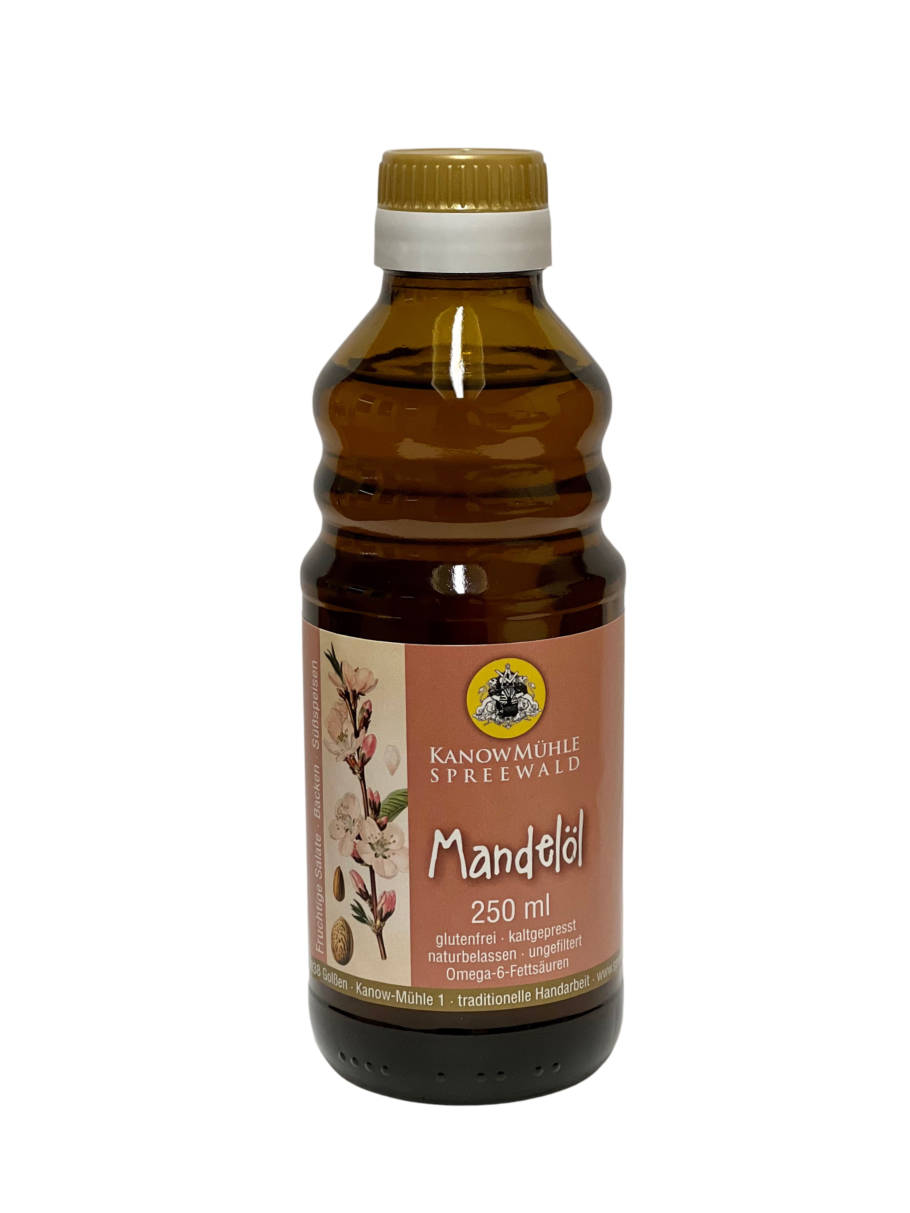 Reines Mandelöl – 500 Ml, Für Haut, Haare & Massage, Naturbelassen Und Vielseitig Verwendbar